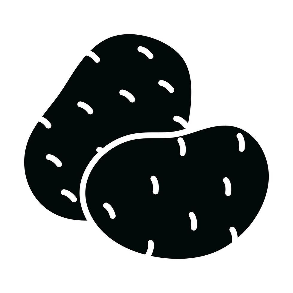 Beautifully designed potato vector, ready to use vector