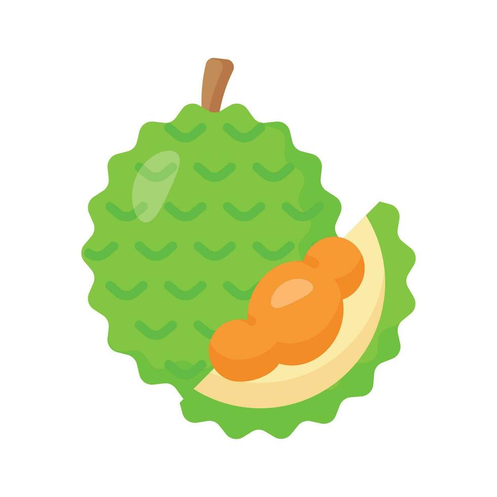 Durian Fruta vector diseño, increíble icono diseño, asiático Fruta