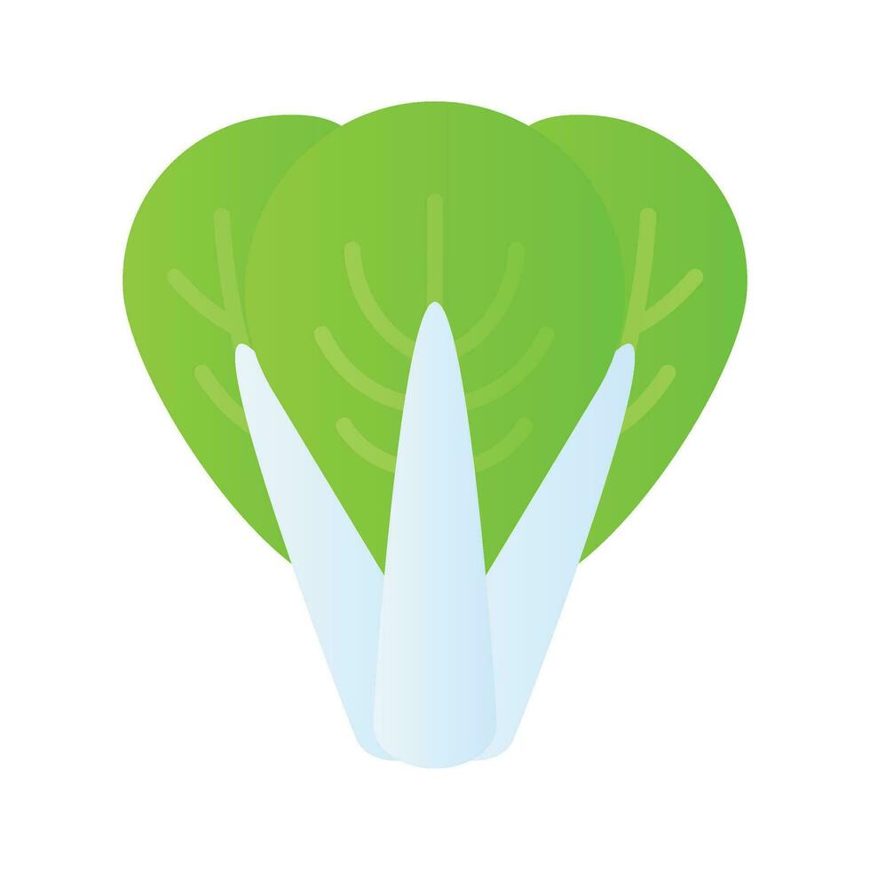 hermosamente diseñado bok choy vector en moderno estilo, Listo a utilizar icono