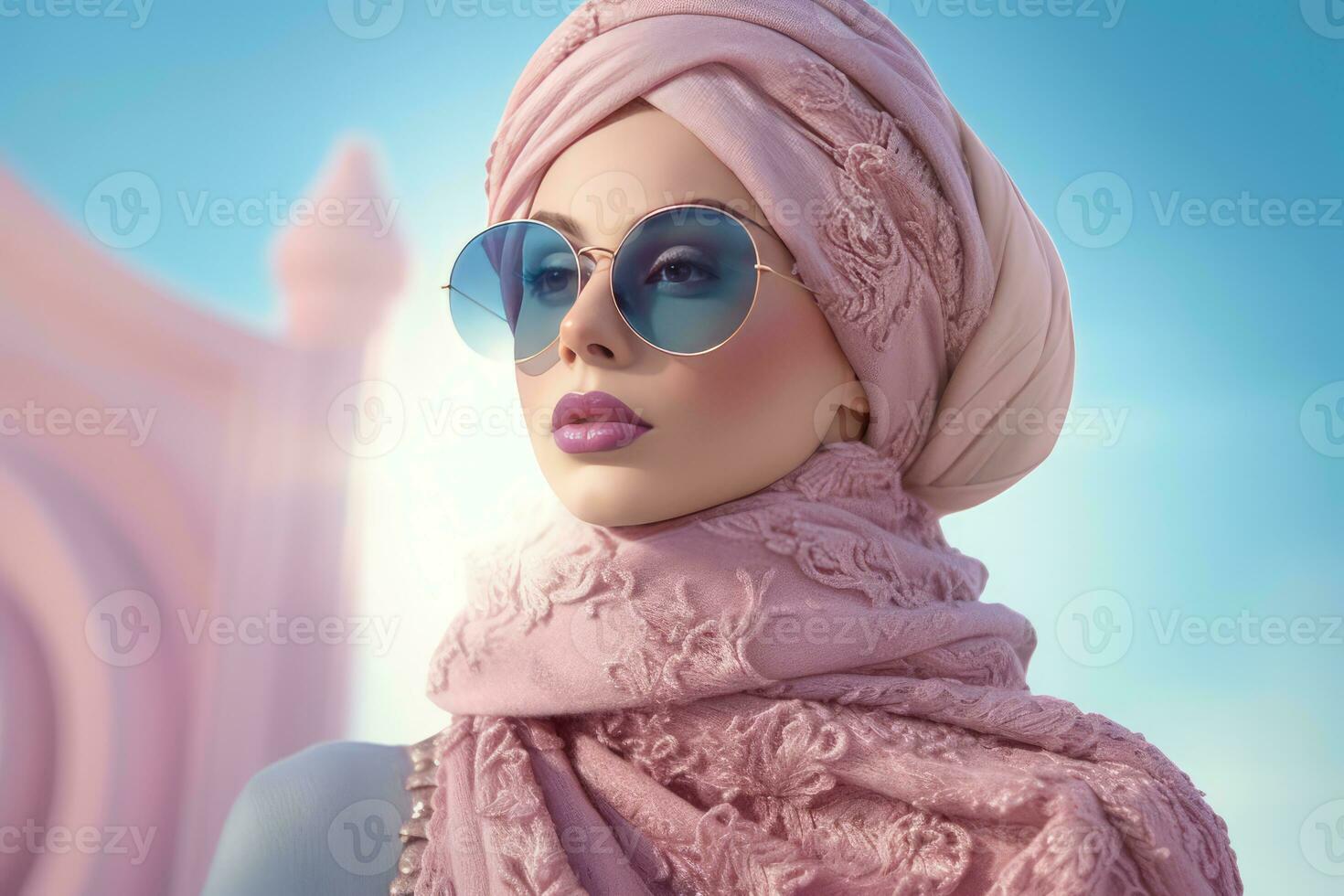 AI generated Eastern Inspired Fashion photo