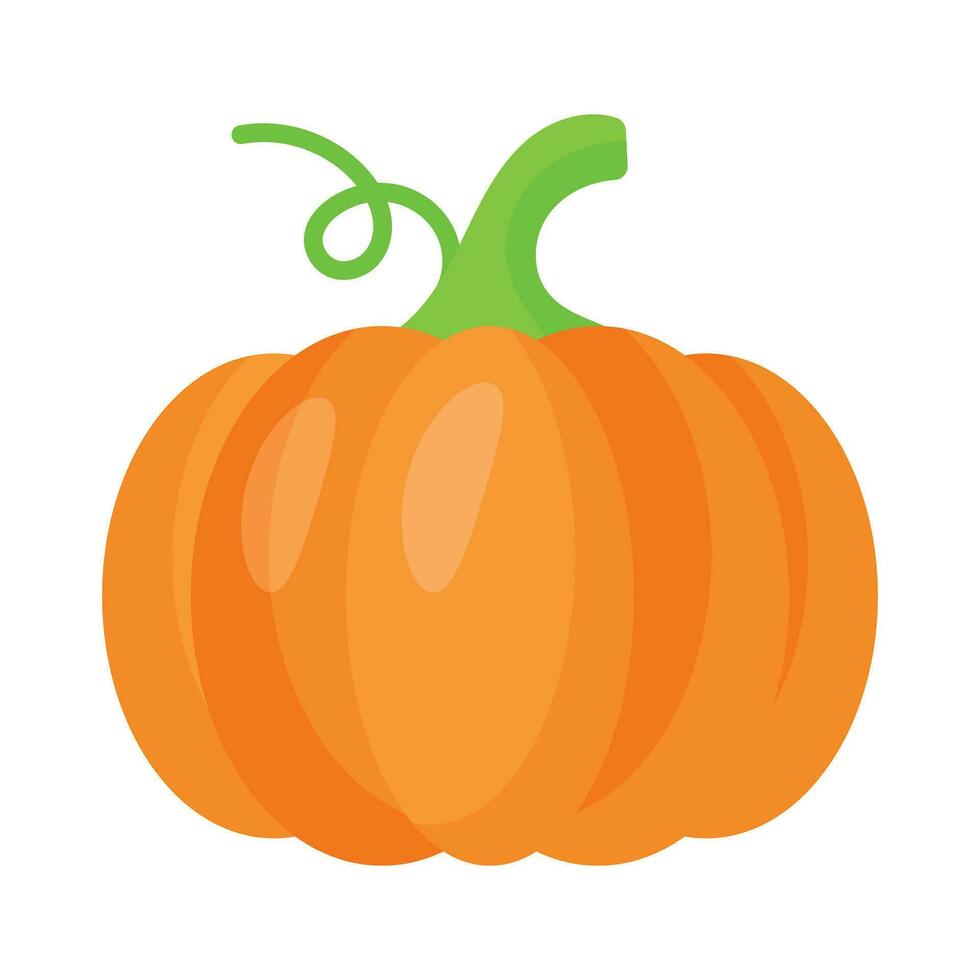 A symbol of warmth and seasonal delight for your creative projects. Pumpkin vector design, healthy and organic food