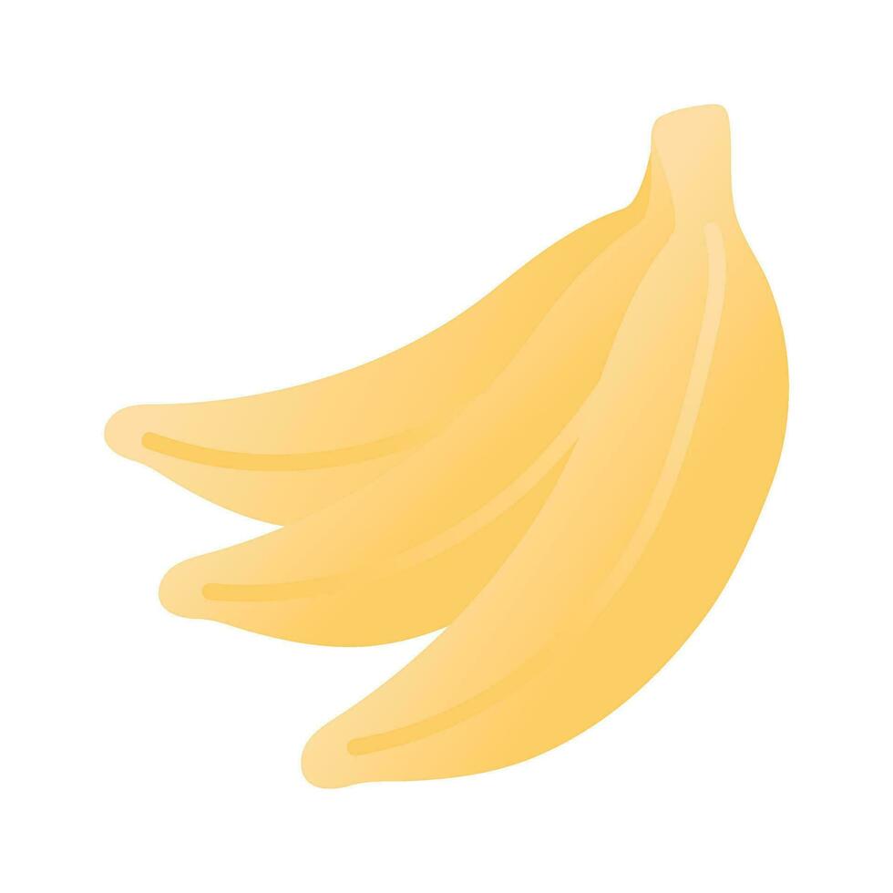Healthy diet, amazing icon of bananas, ready to use vector