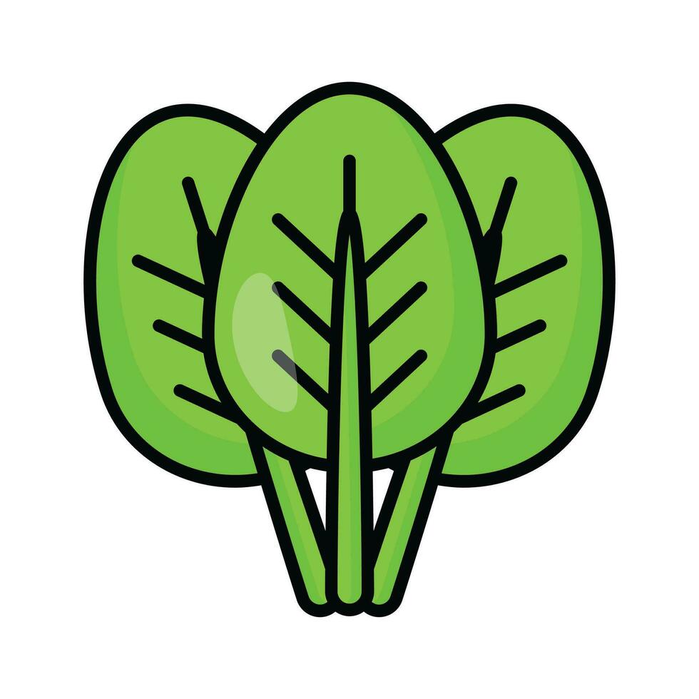 Carefully crafted spinach vector design, ready to use vector