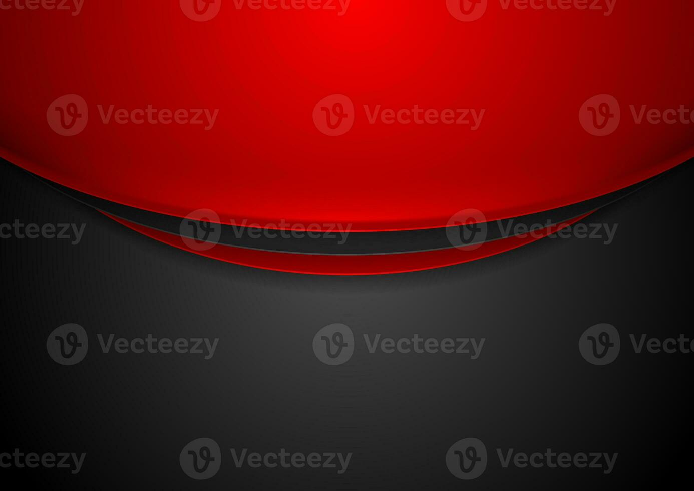 Contrast red and black wavy corporate background photo