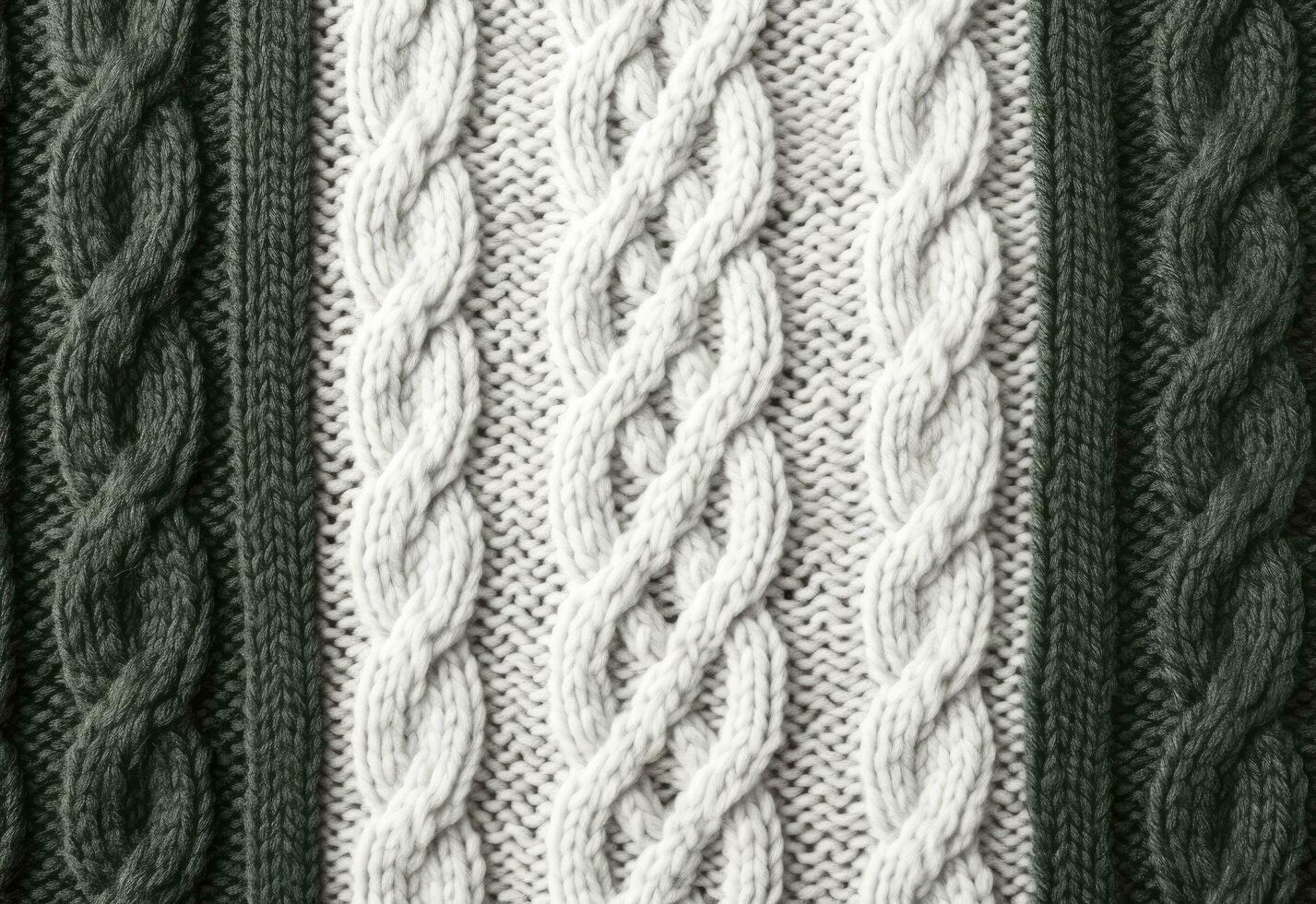 AI generated Knitted sweater texture, background with copy space. AI Generated photo