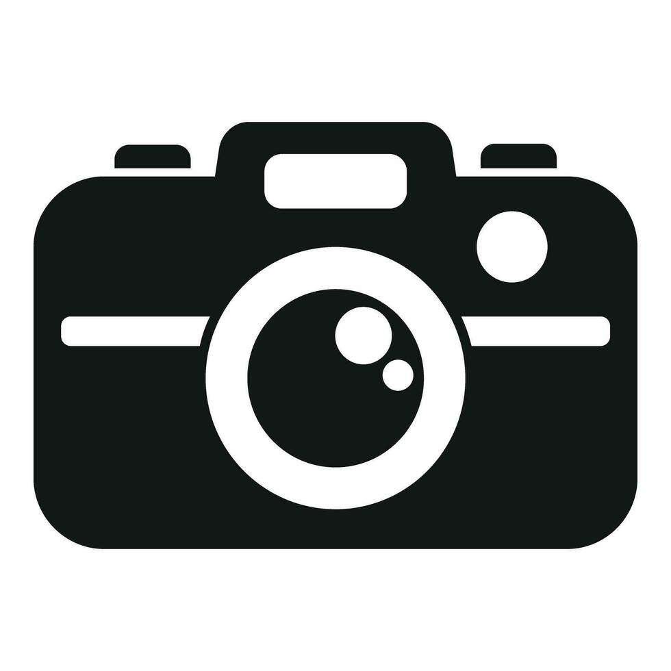 Camera photo event icon simple vector. Marriage planner vector