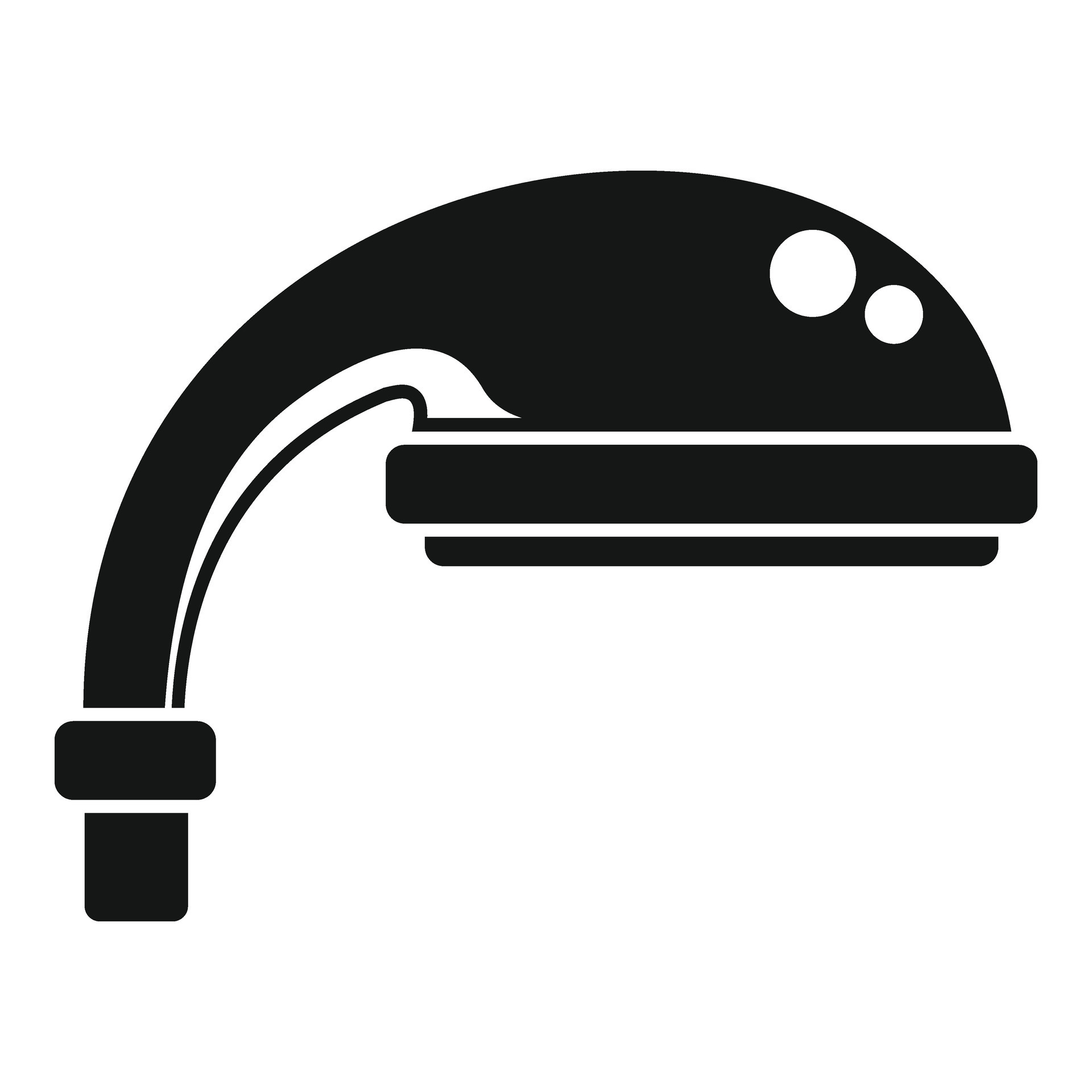 Tubing spray jet icon simple vector. Shower head 35533640 Vector Art at