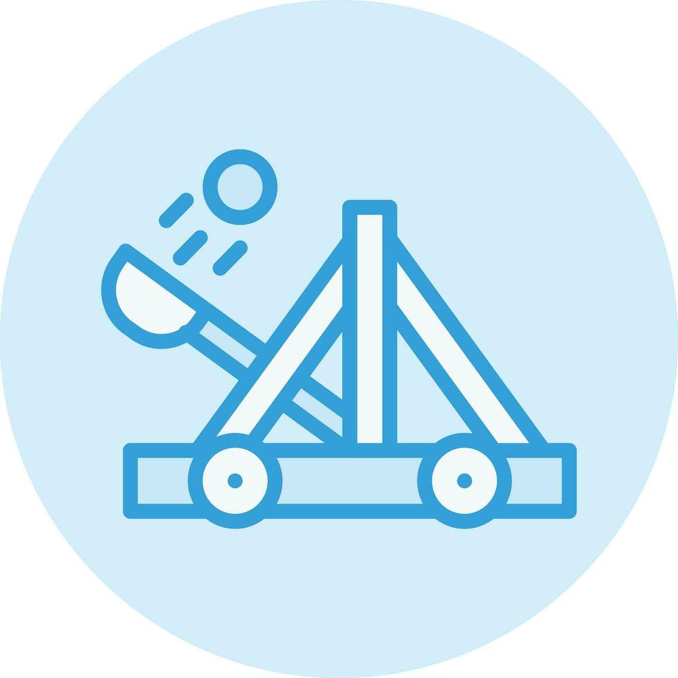 Catapult Vector Icon Design Illustration