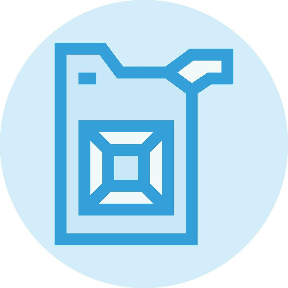 Kerosene Can Vector Icon Design Illustration