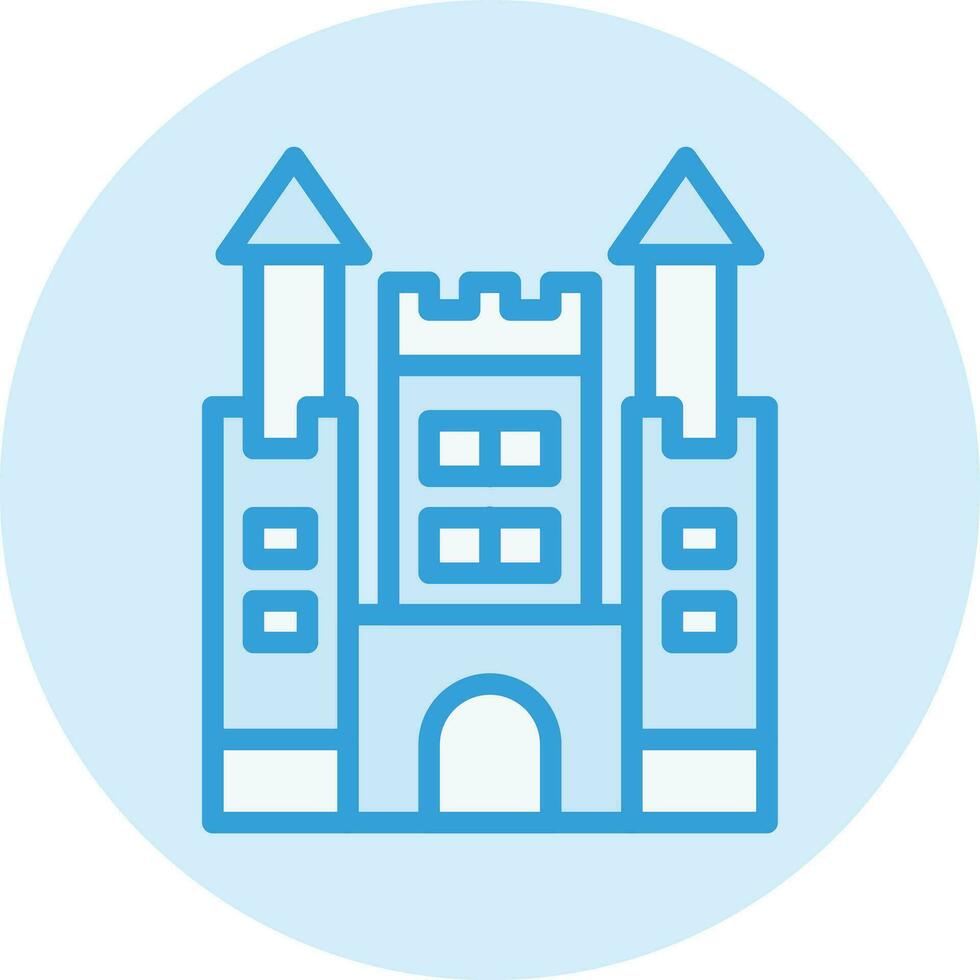 Castle Vector Icon Design Illustration