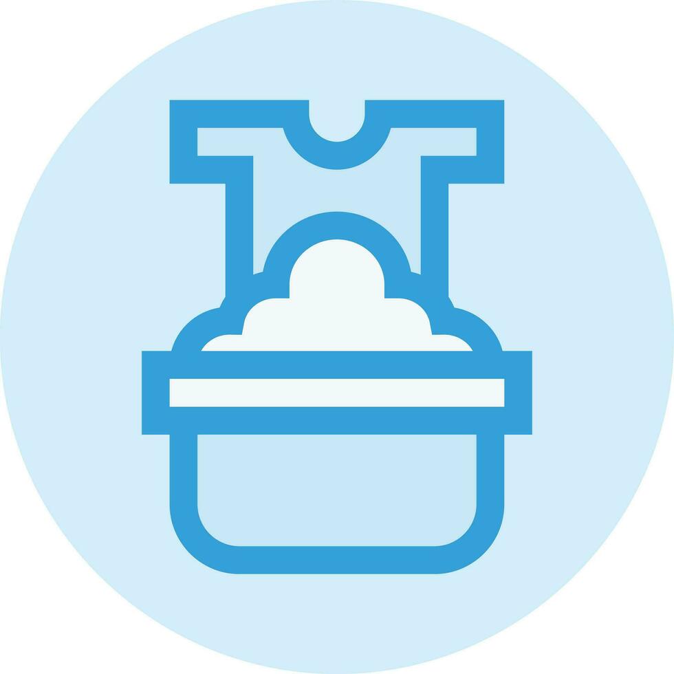 Washing clothes Vector Icon Design Illustration