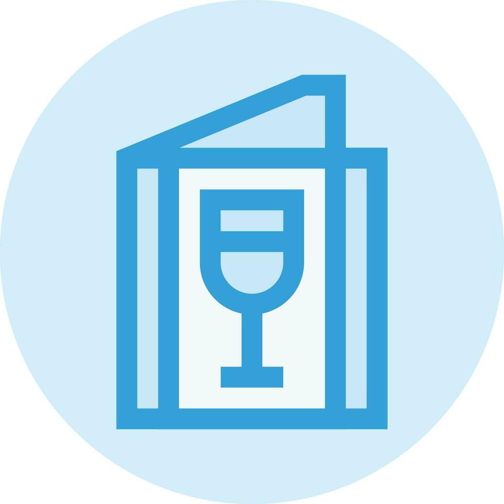 Menu card Vector Icon Design Illustration