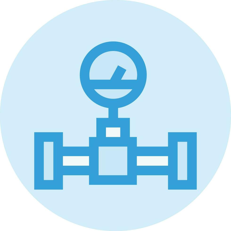 Oil Pipeline Vector Icon Design Illustration