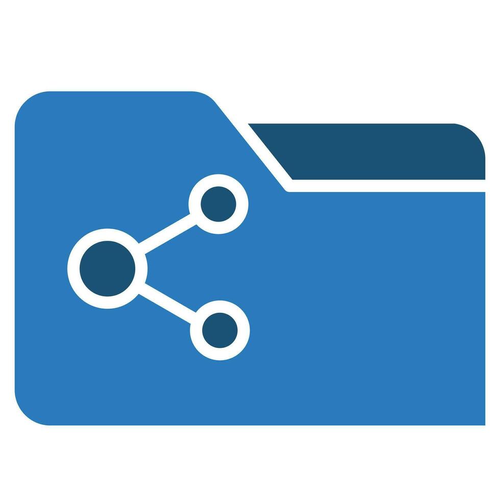 File Sharing Icon line vector illustration