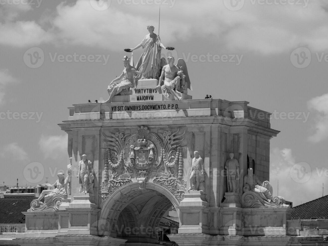 the city of Lisbon in portugal photo