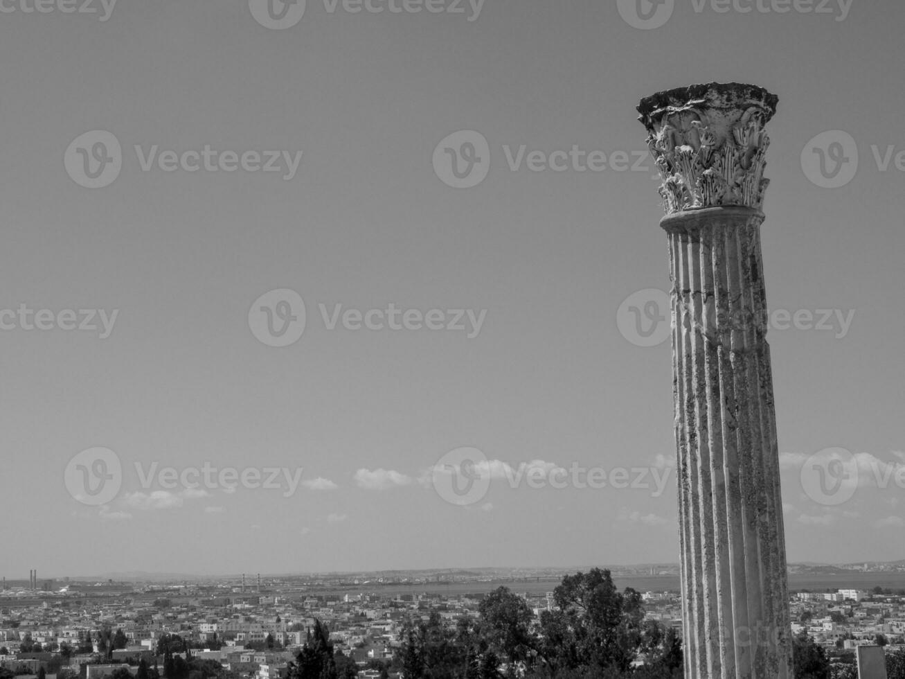 the city of Tunis in tunisia photo