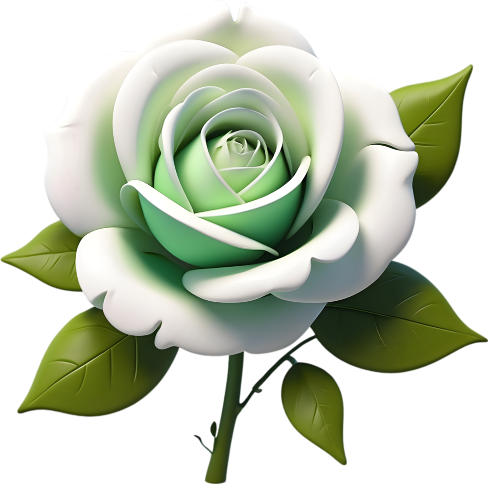 AI generated floral illustration free 3d, flower 3d png