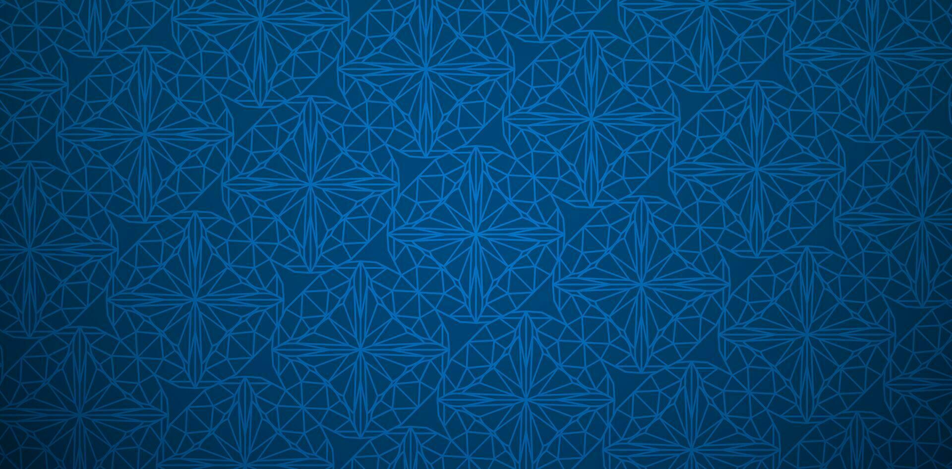 vector illustration Geometrical diamond seamless pattern background blue color for textile wallpaper, books cover, Digital interfaces, prints design templates material cards invitation, wrapping paper