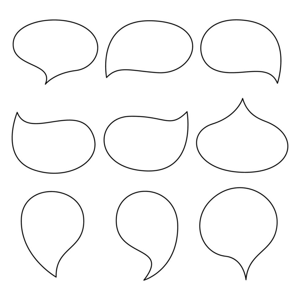 set-of-oval-shaped-speech-bubbles-doodle-vector-illustration-35536894-vector-art-at-vecteezy for Free Printable Speech Bubbles Pdf Set of oval-shaped speech bubbles. Doodle vector illustration. 35536894 Vector Art at Vecteezy for Free Printable Speech Bubbles Pdf