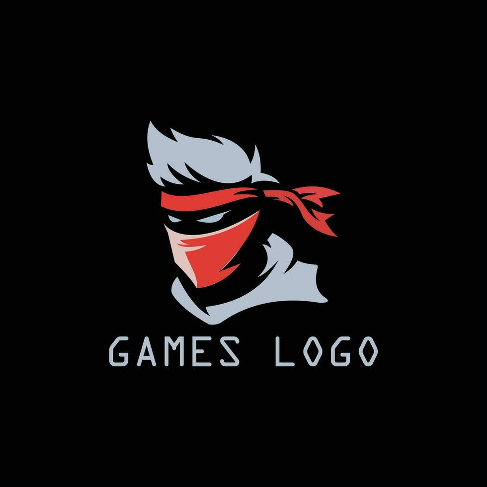 juegos logo diseño vector