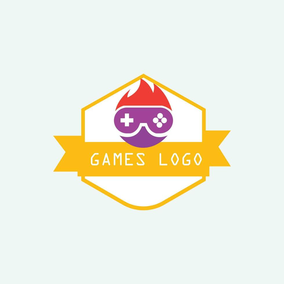 game logo design vector