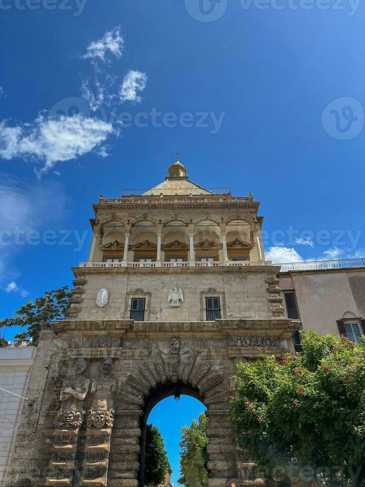 palermo on sicilia island photo