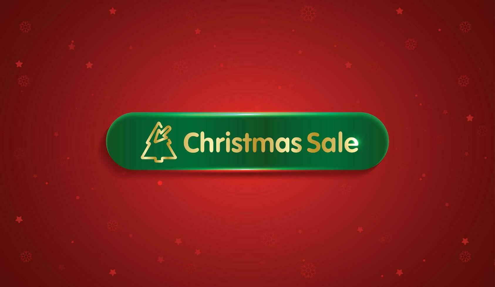 Click buy shopping online christmas sale with hand on mobile phone special offer, christmas sale. click here banner on red background. vector design.