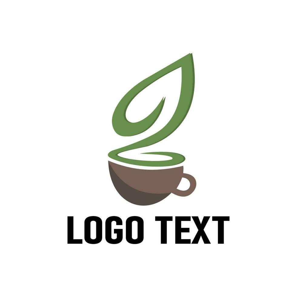 Coffee shop vector logo design