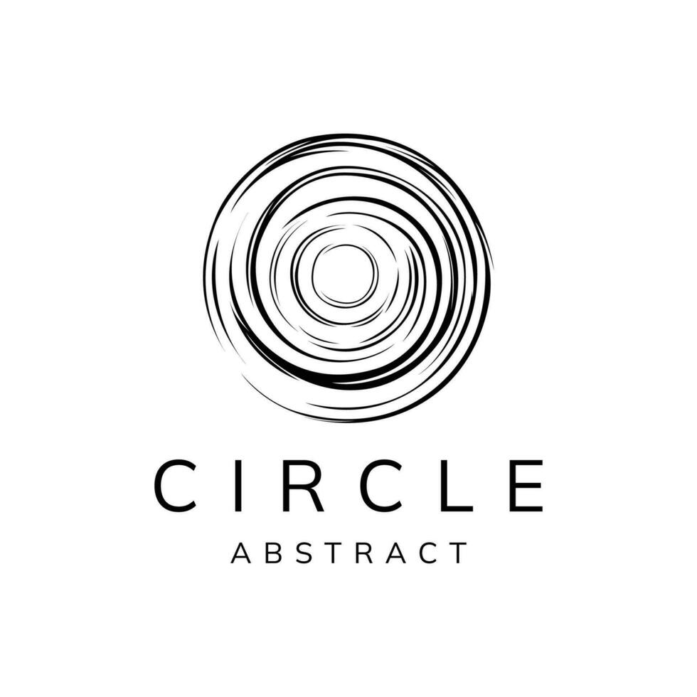 Abstract Circle Logo Design Template vector