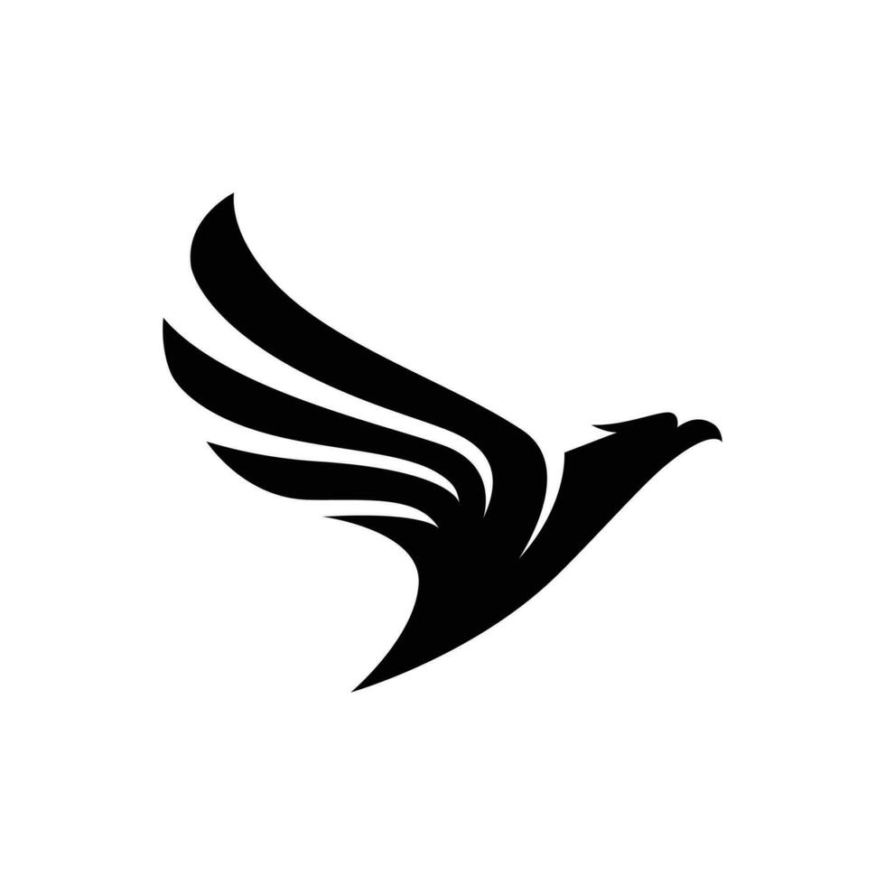 lujo águila logo diseño modelo - vector ilustración.