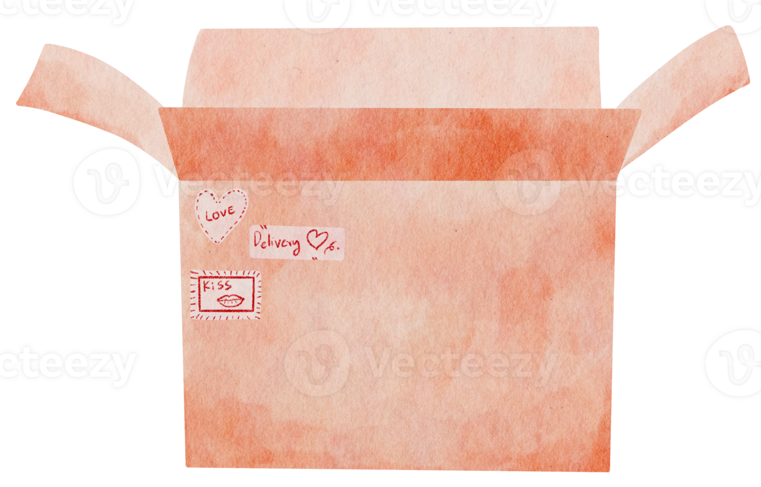 waterverf papier doos png