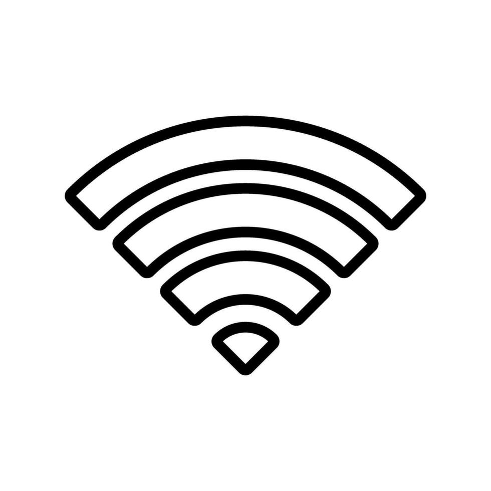 señal icono vector. Wifi ilustración signo. antena y satélite señal simbolos inalámbrico tecnologías vector