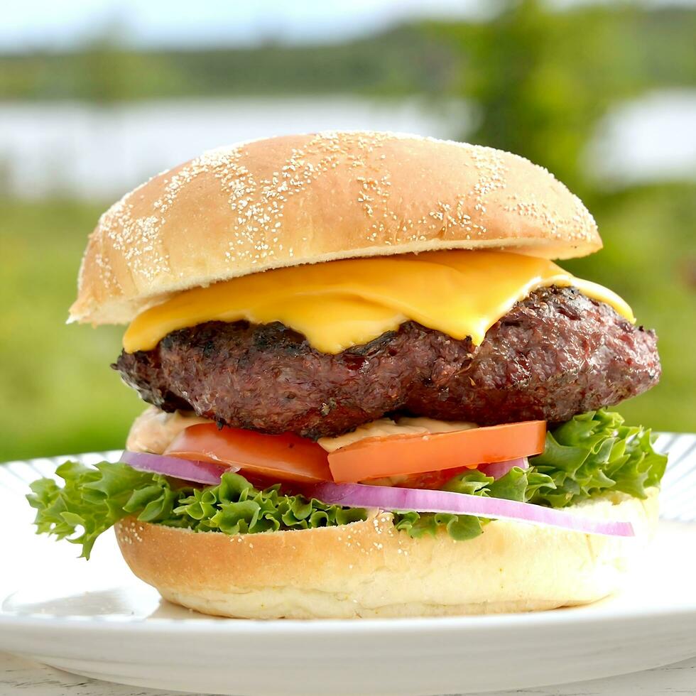 Best fast food Burger photo