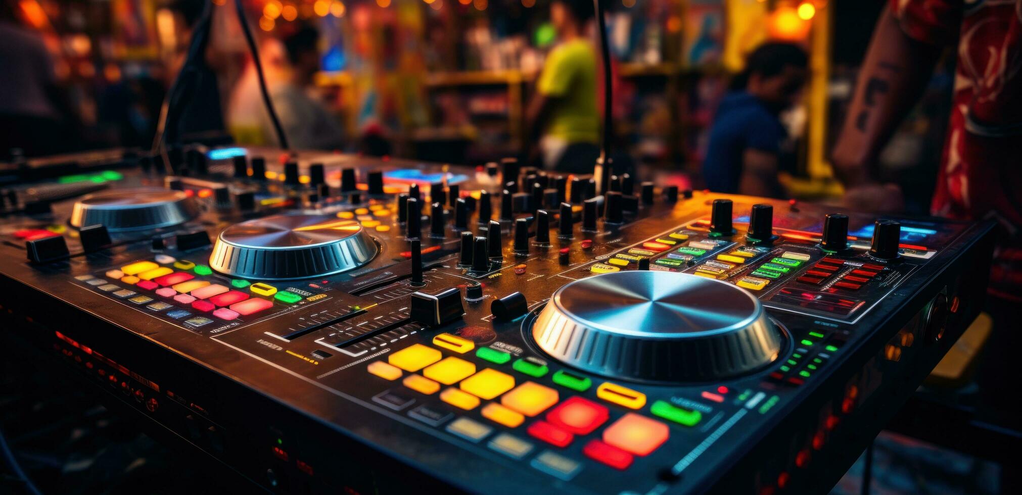 AI generated the best free dj mixer on the internet photo