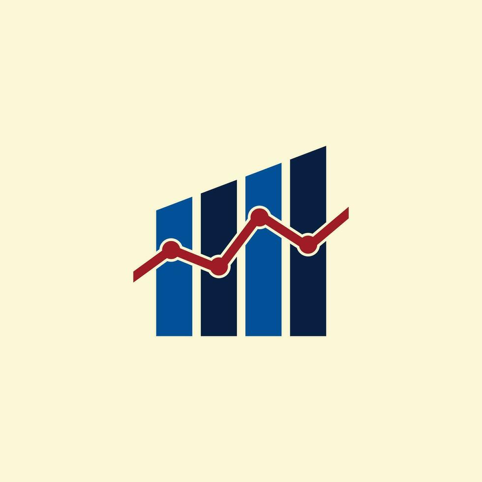 Company Investment Business Logo Vector. Financial company investment icon. vector