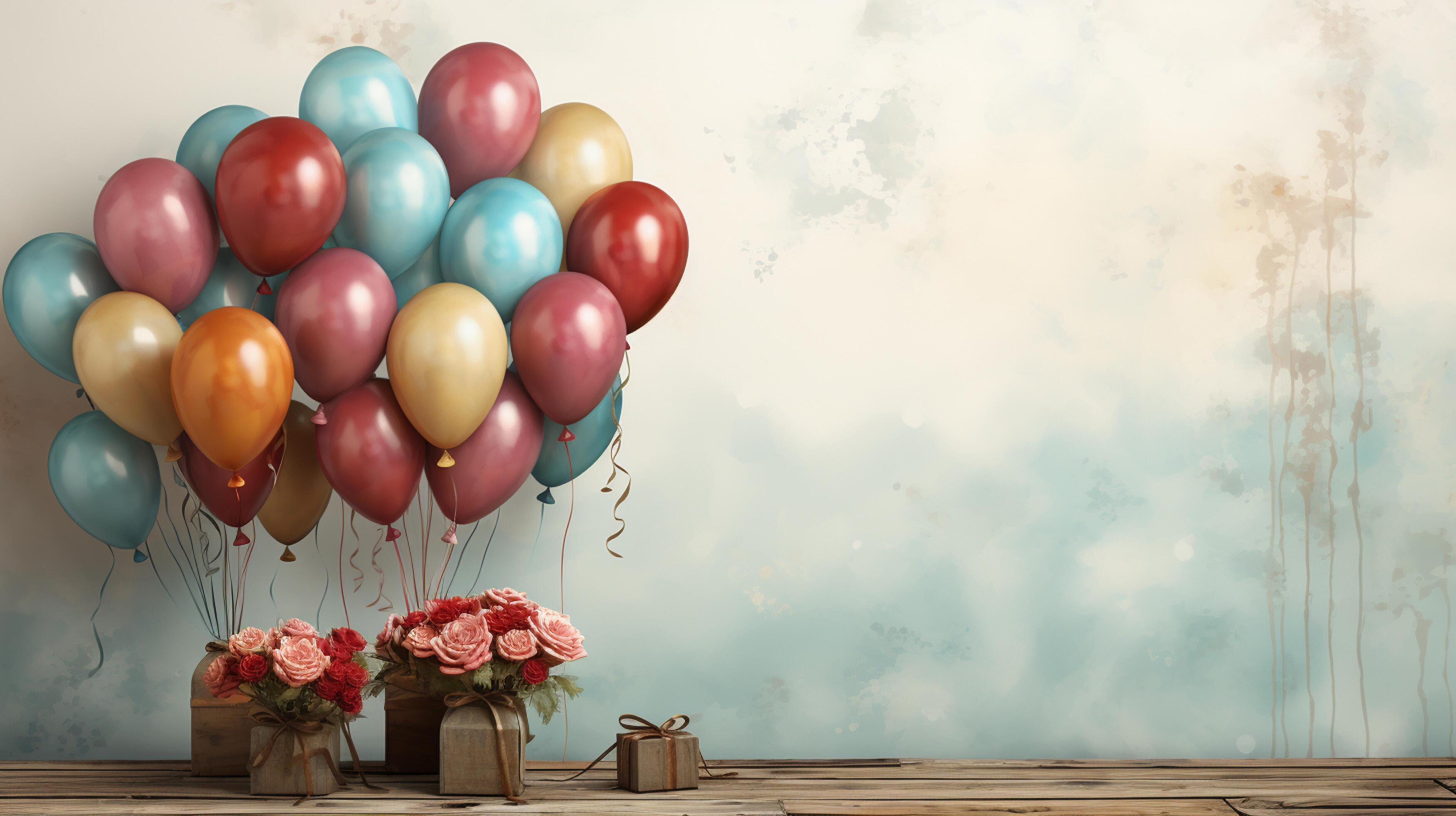 AI generated Happy birthday background 35541428 Stock Photo at Vecteezy