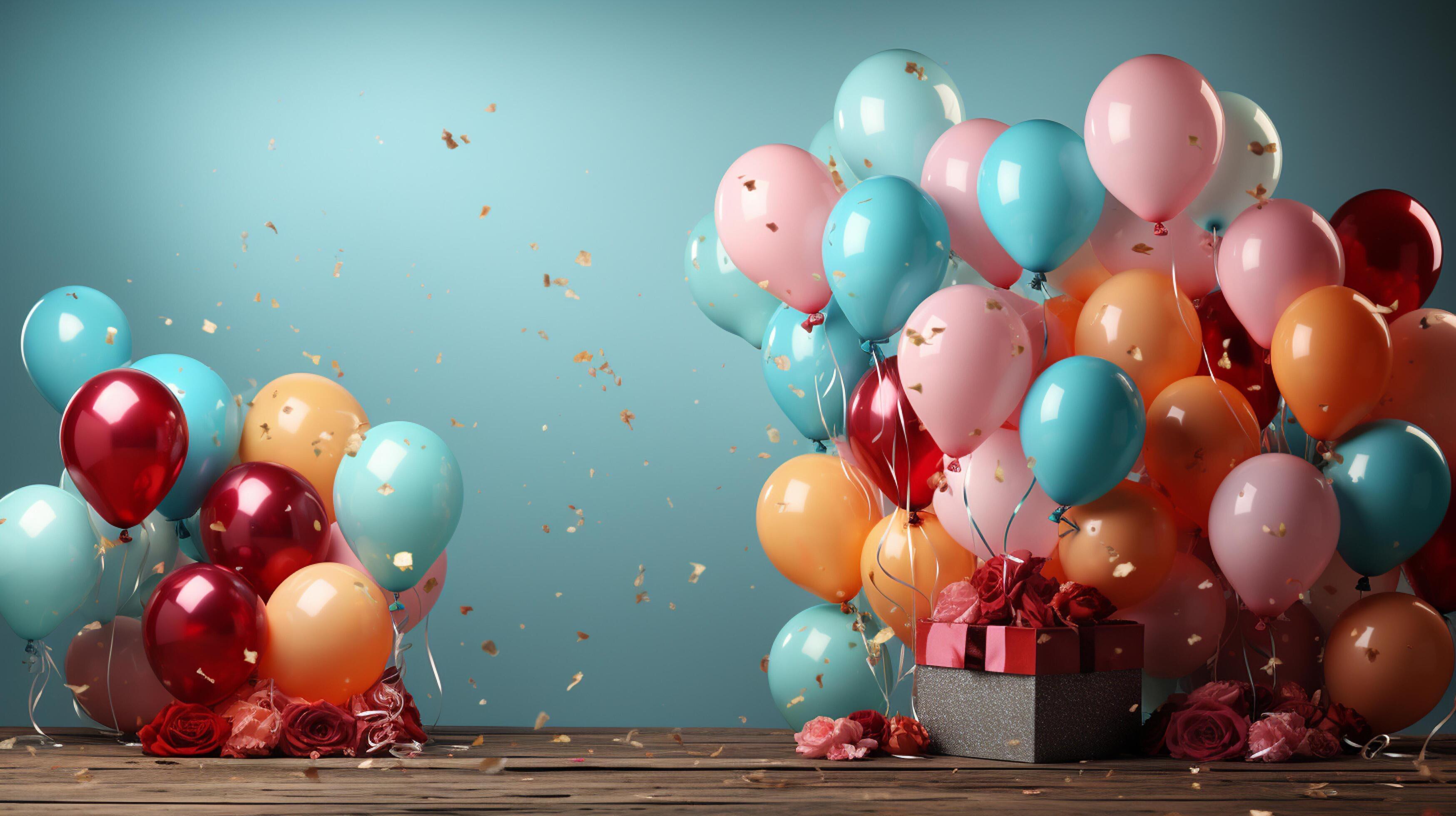 AI generated Happy birthday background 35541430 Stock Photo at Vecteezy