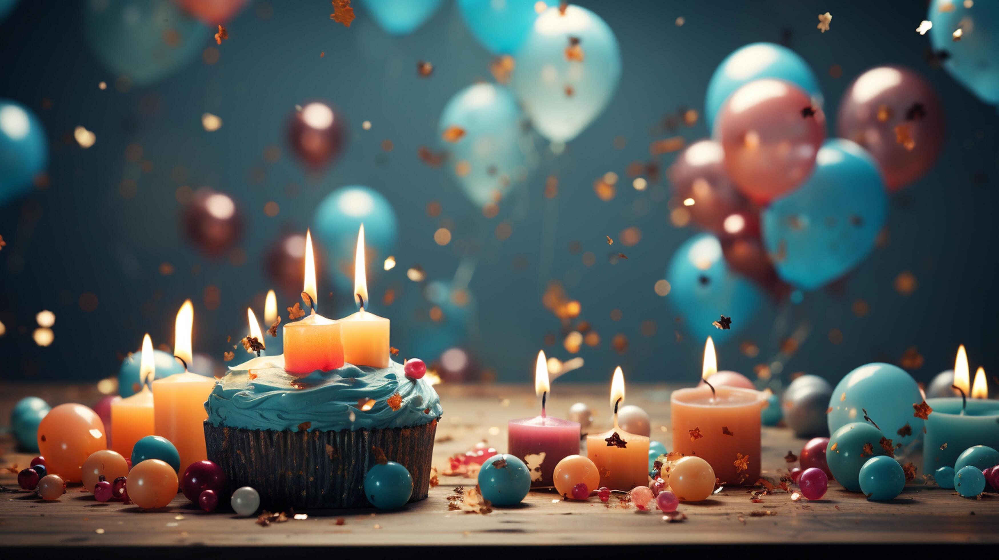 AI generated Happy birthday background 35541449 Stock Photo at Vecteezy
