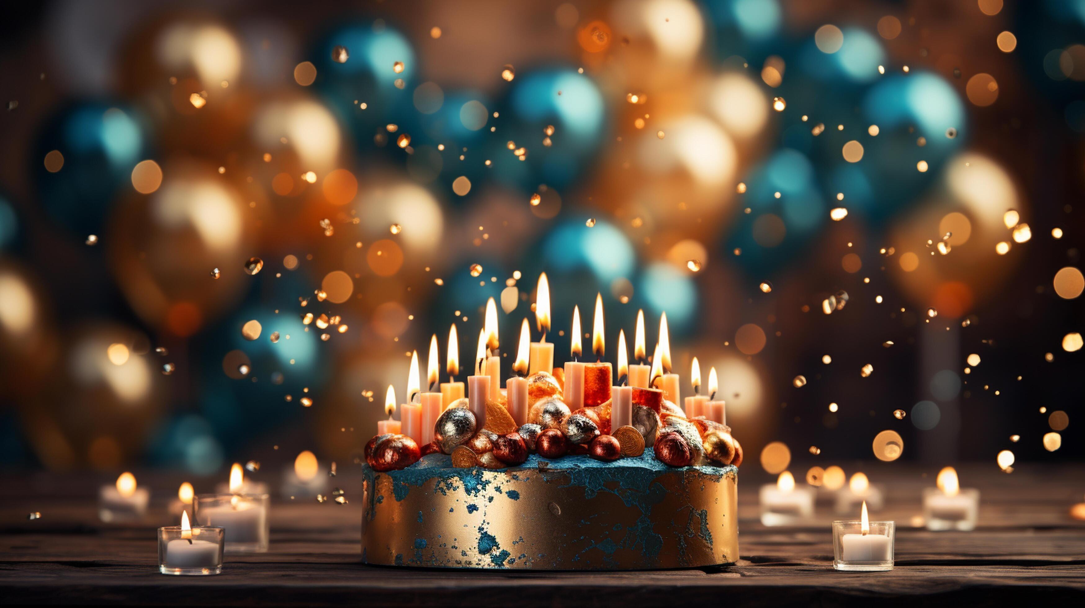 AI generated Happy birthday background 35541455 Stock Photo at Vecteezy
