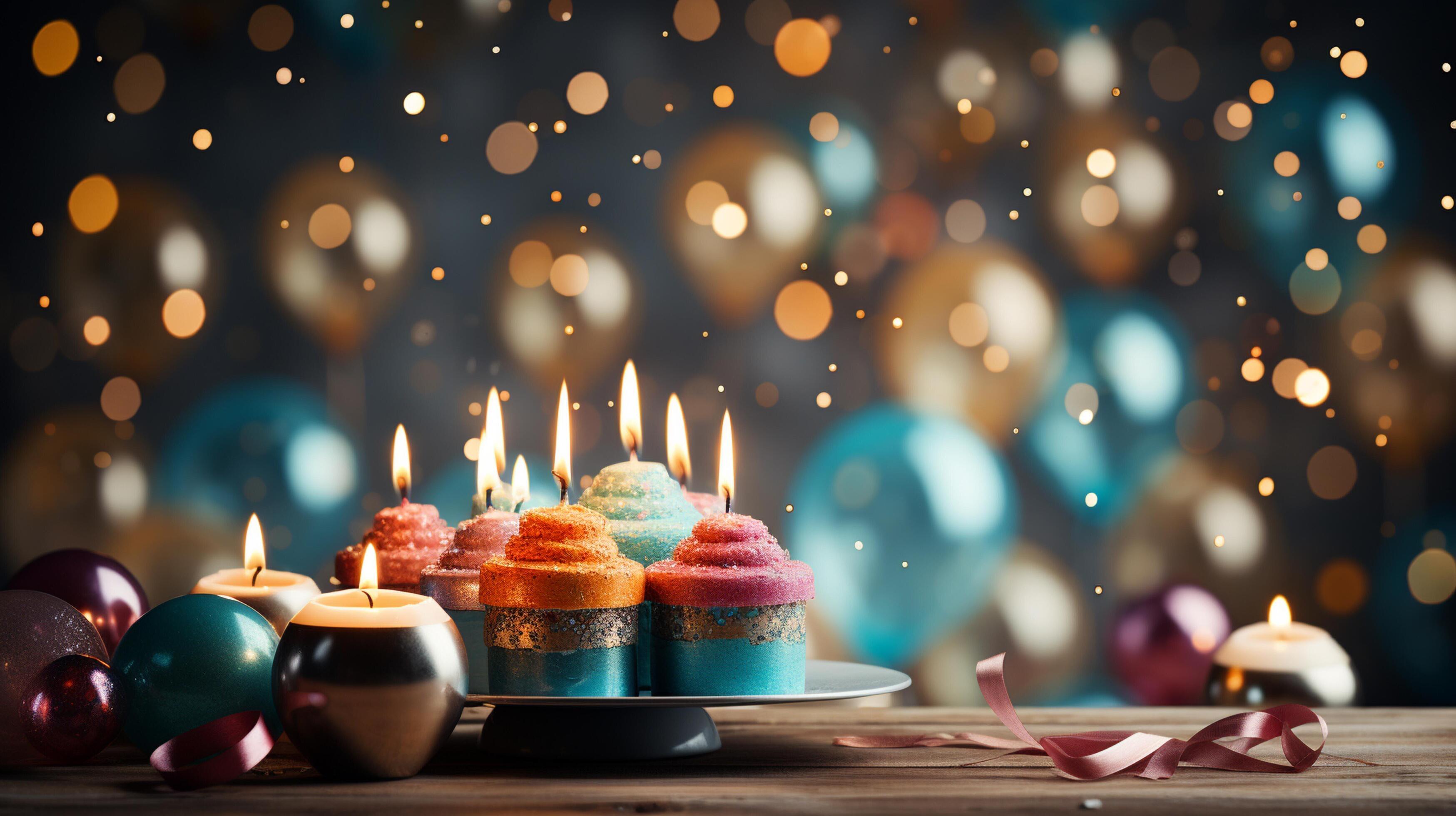 AI generated Happy birthday background 35541525 Stock Photo at Vecteezy