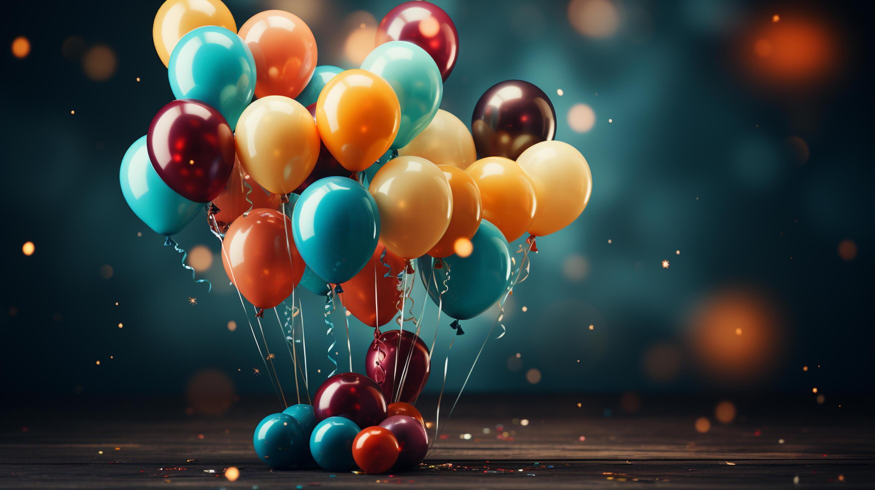 AI generated Happy birthday background 35541530 Stock Photo at Vecteezy