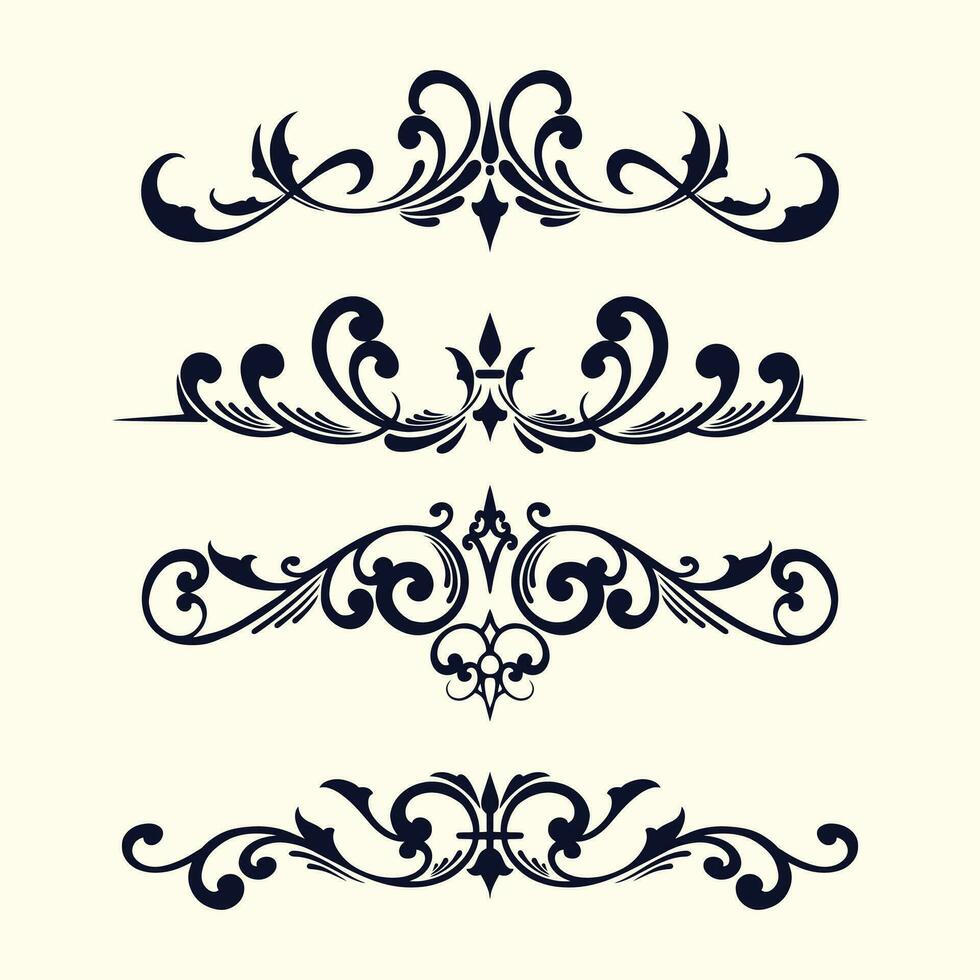 Vector Ornament Frame Border Design