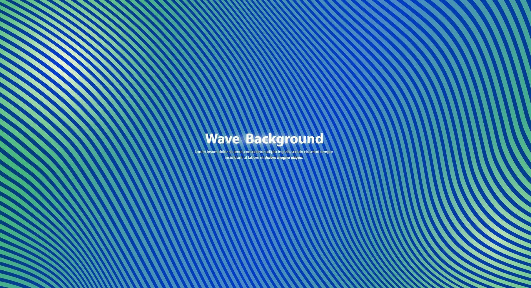 Wave Stripe Background. Vector curved twisted slanting