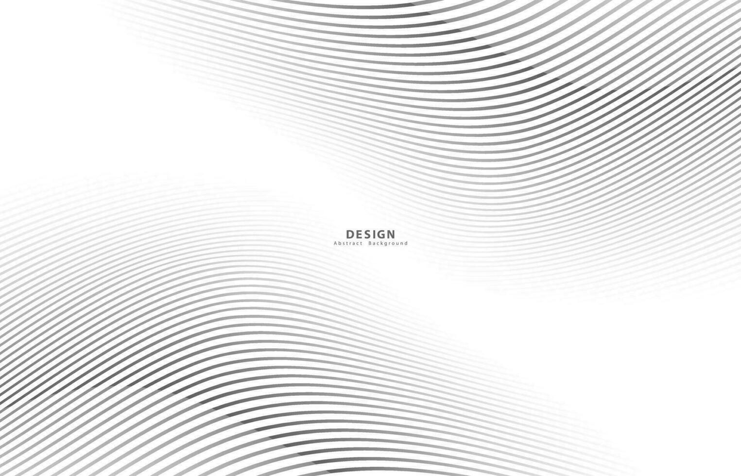 Abstract background, vector template for your ideas, monochromatic lines texture, waved lines texture
