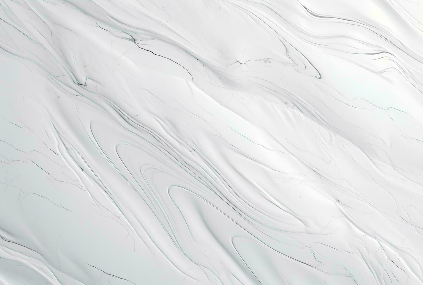 AI generated Marbled white abstract background. Liquid marble ink pattern. abstract white paint mixing in water photo