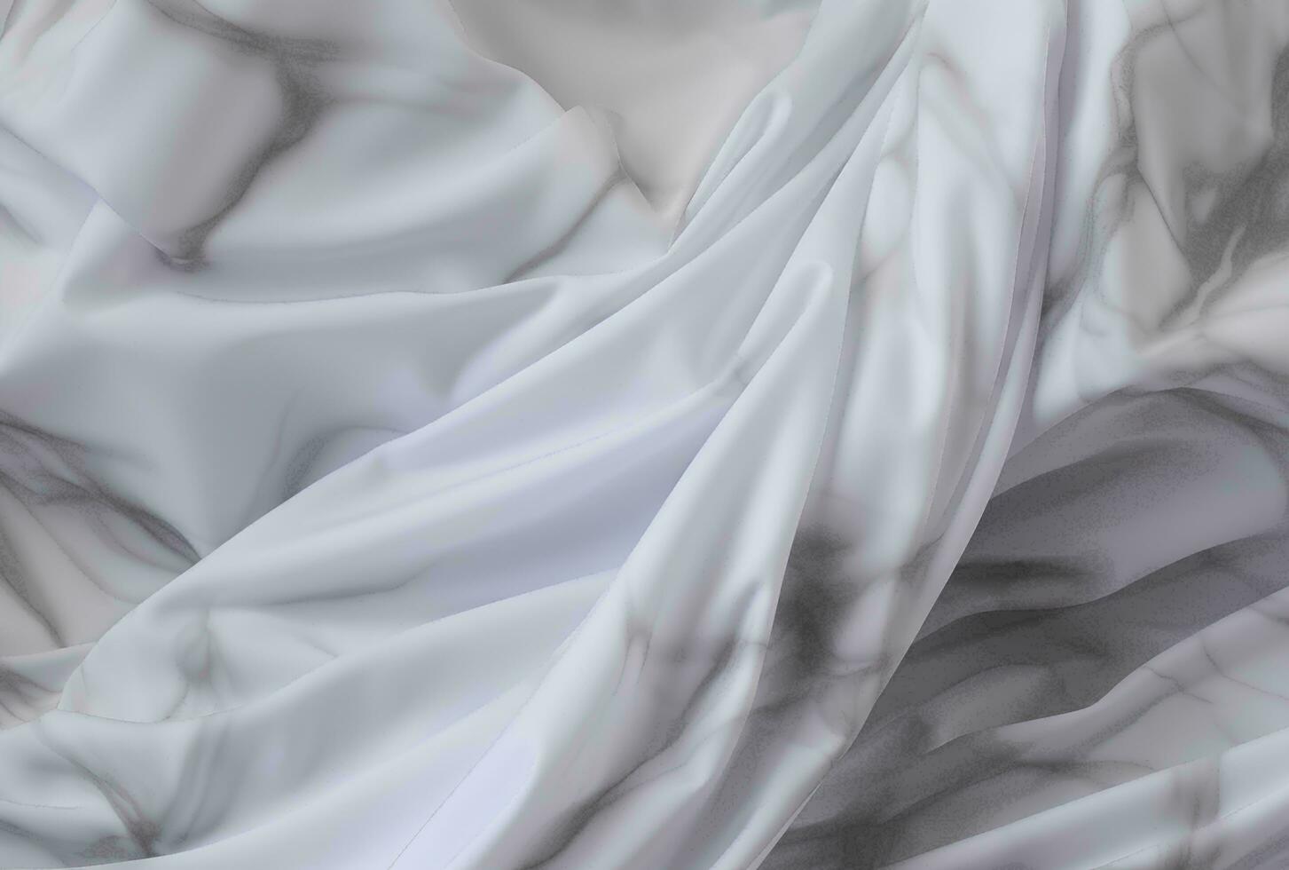 AI generated Marbled white abstract background. Liquid marble ink pattern. abstract white paint mixing in water photo