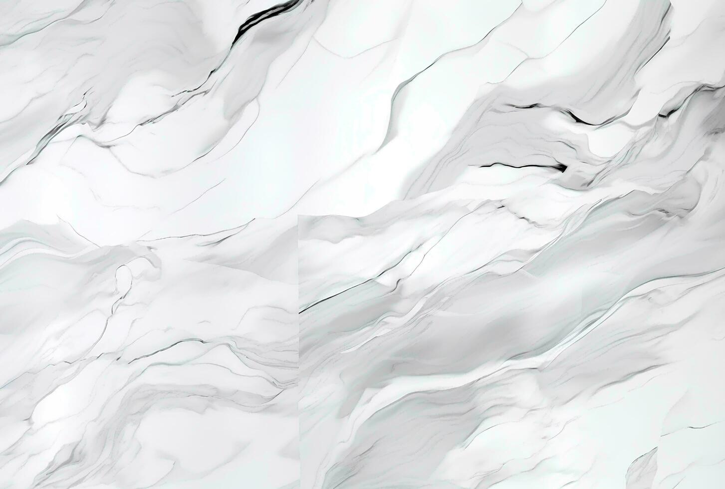 AI generated Marbled white abstract background. Liquid marble ink pattern. abstract white paint mixing in water photo