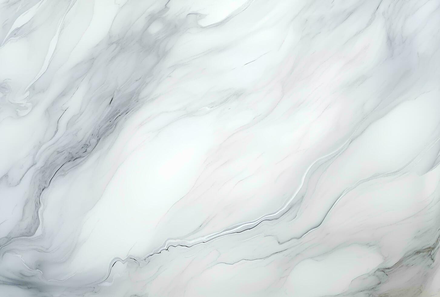 AI generated Marbled white abstract background. Liquid marble ink pattern. abstract white paint mixing in water photo