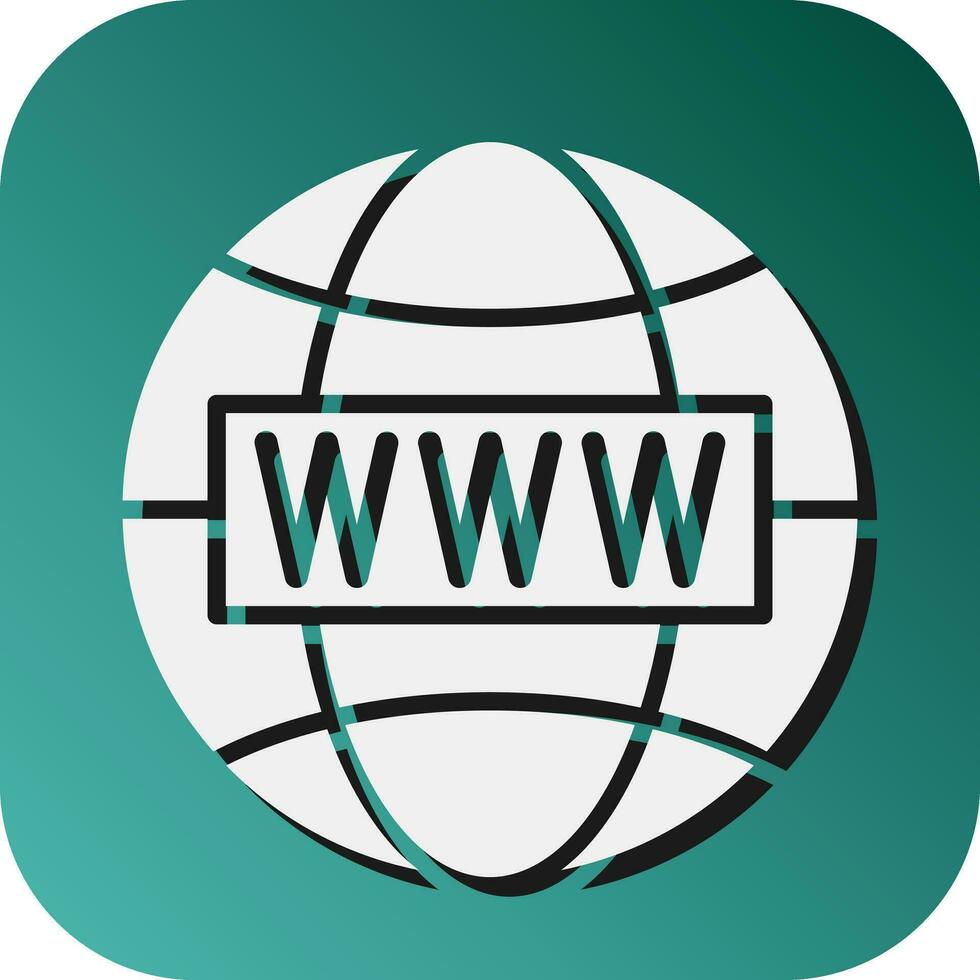 Www Vector Glyph Gradient Background Icon For Personal And Commercial Use.