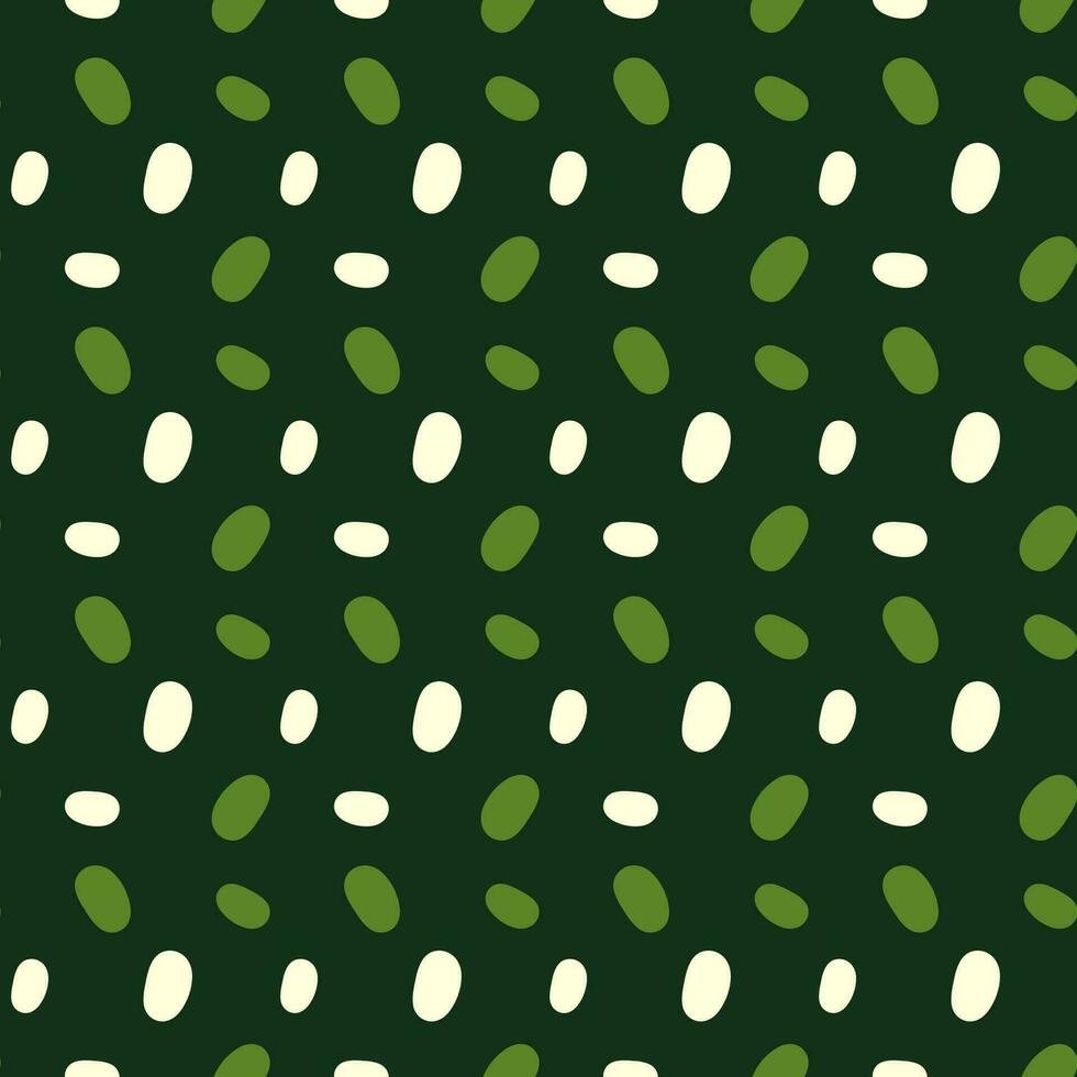 Abstract green background with dots. Minimalist green trendy abstract polka dot pattern on a light background. Perfect for screensaver, poster, card, invitation or home decor. vector